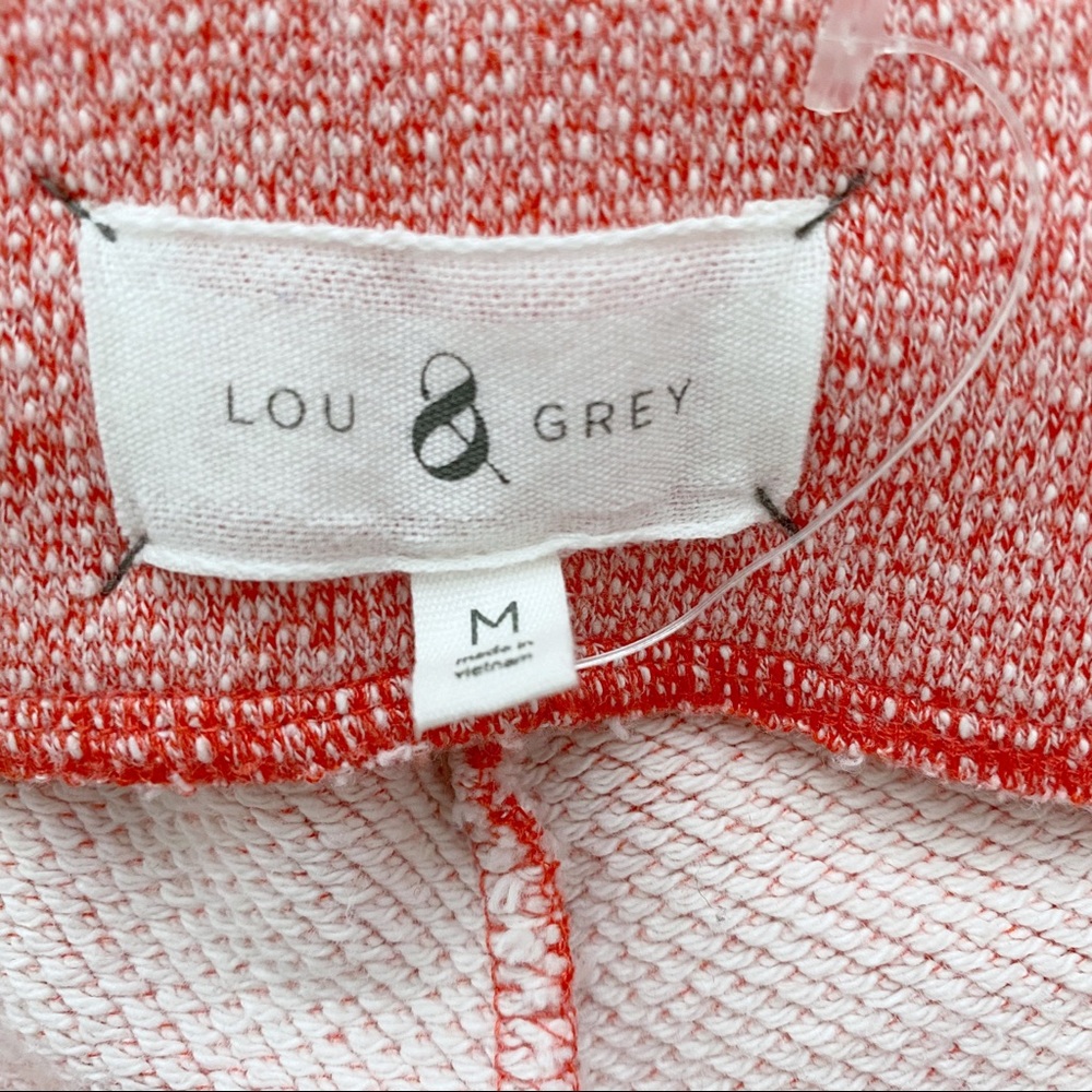 Lou & Grey LOFT Textured Drawstring Coral Shorts M - Picture 5 of 6